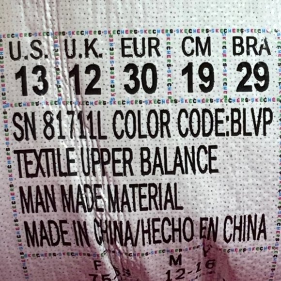 Skechers Air Appeal Sneakers 81711L High Top Memory Foam Multicolor Youth 13 - Picture 9 of 9